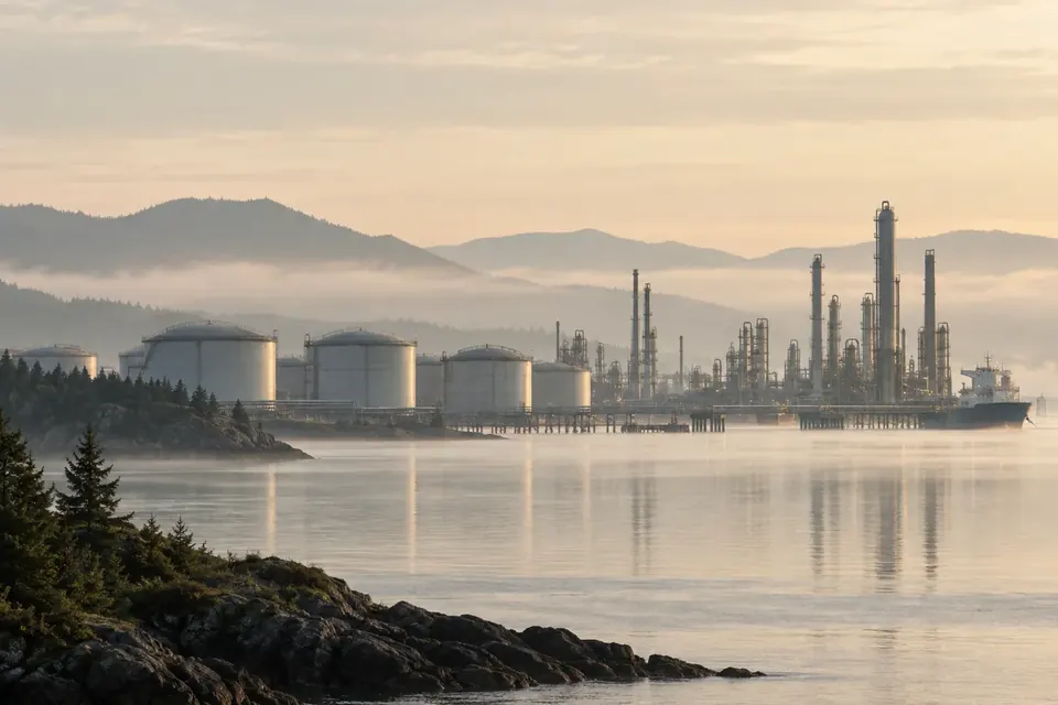 Energy industry illustration